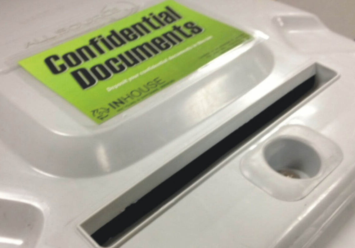 on site shredding service - 64 gallon locked bin for your confidential documents on site shredding service - 64 gallon locked bin for your confidential documents